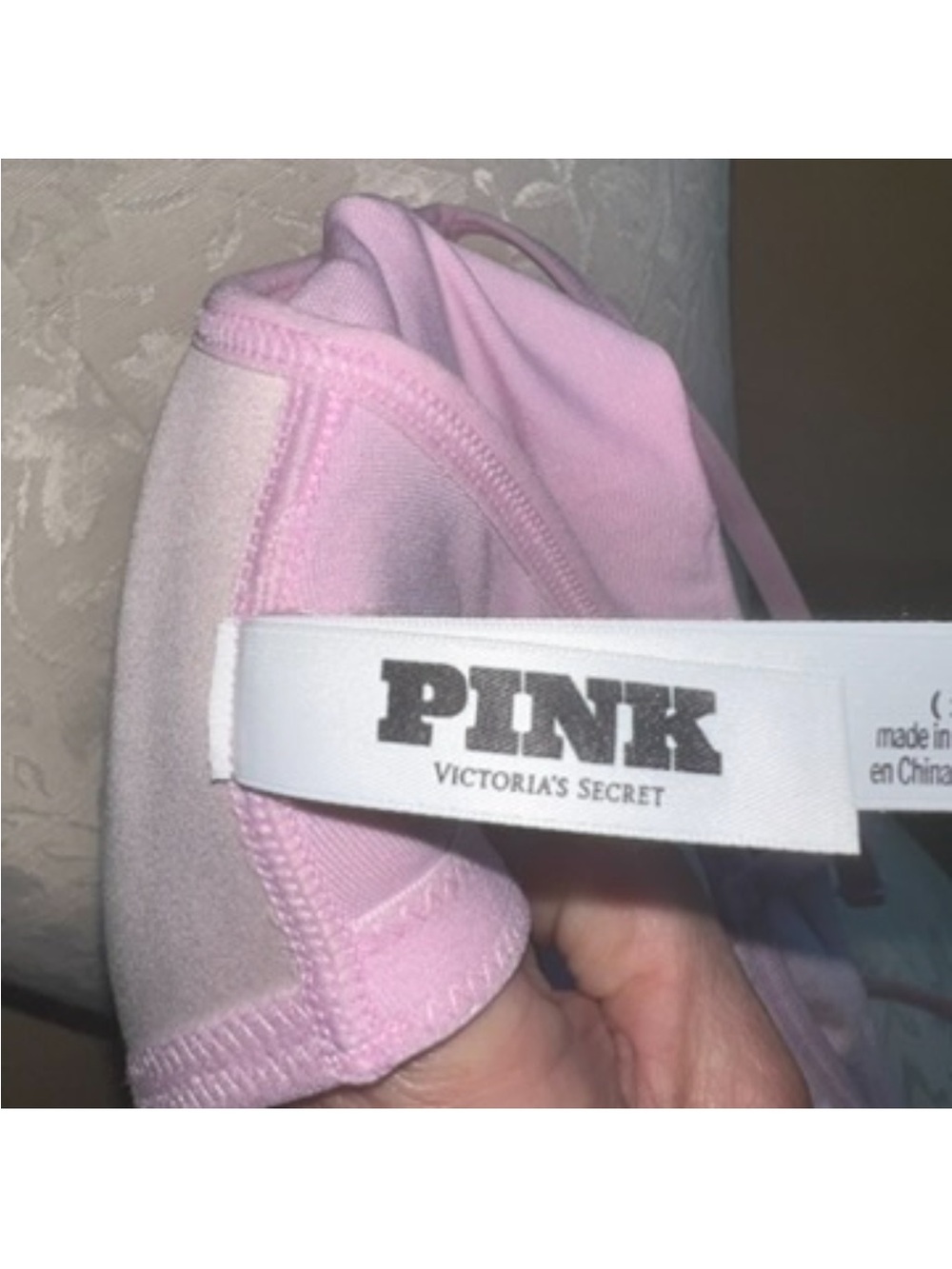 Victoria's Secret Seamless Wireless Push-Up Bralette Pink - Picture 8 of 12